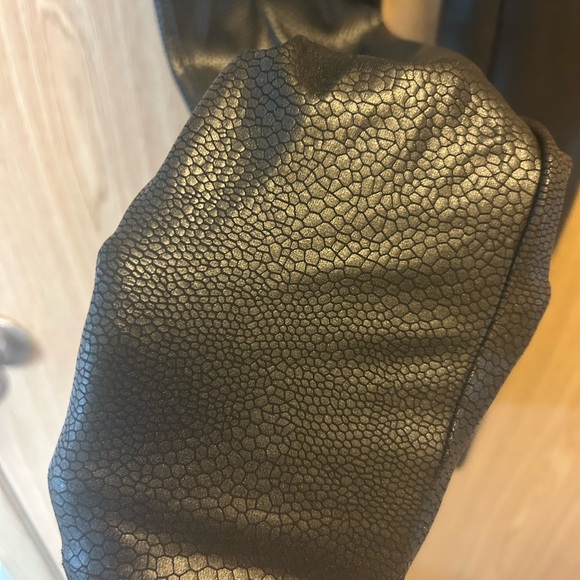 SPANX Black Faux Leather Leggings - Picture 4 of 5